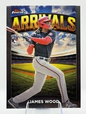 2025 Finest James Wood Arrivals #A-6 Washington Nationals rookie