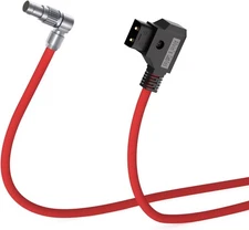 Alvin’s Cables Ultra Soft Power Cable for RED Komodo 6K Camera Rotatable Right A