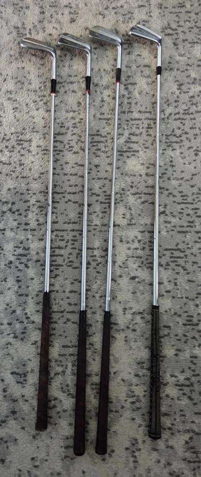 Vintage Joe Turnesa "Autograph" Irons + Wilson 6 Iron - Set of 4 - Image 2 of 4