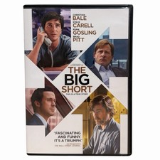 The Big Short DVD, 2015 