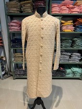 Traditional Designer Ethnic Indian Men Wedding Groom Sherwani 