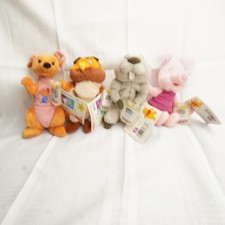 Winnie The Pooh Beanbag Friends Set Of 4 Mattel Disney Vintage 1990s Tigger Owl