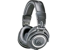 Audio-Technica ATH-M50x Professional Studio Monitor Headphones, Black