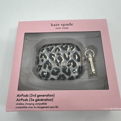 Brand New Kate Spade New York AirPods Pro Case - Leopard print