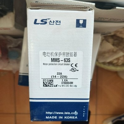 ONE new ls   MMS-63S 14-22A Motor protection circuit breaker Fast Ship  *yt