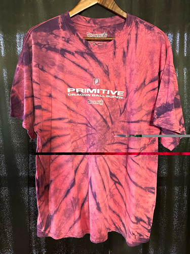 Size L - Men's Primitive x Dragon Ball Super Goku vs Jiren Coral Graphic Tee