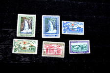 DOMINICAN REPUBLIC  1942+46    S 422 + S 424 + S 408-409 + S C50 USED