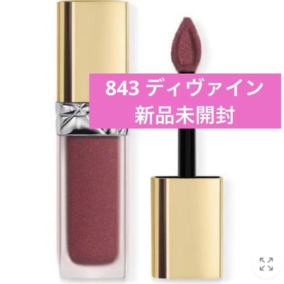 口紅 DIOR ROUGE DIOR FOREVER LIQUID 843 Rouge Dior Forever Liquid Sequin Limited Holiday Edition 843