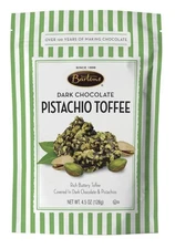 Bartons Dark Chocolate Toffee Pistachios 4.5 oz (128g) Rich Buttery Toffee