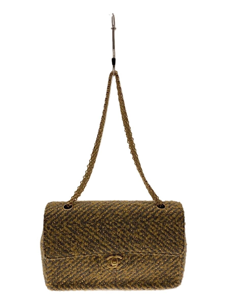 Chanel Tweed Chain Strap Shoulder Bag-image