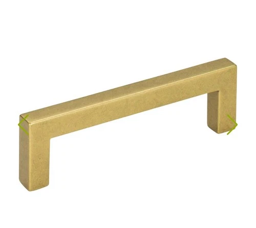 Atlas Homewares A873-UB It Pull 3-3/4" Center to Center in Vintage Brass - Picture 1 of 2