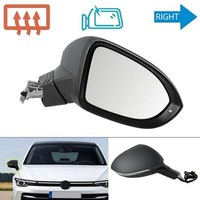 Rechts Beheizt AußEnspiegel Blinker Elektrisch FüR VW Golf MK8 Kombi 2020-24