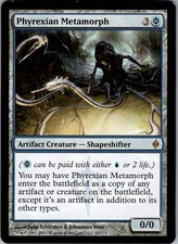 Magic The Gathering Phyrexian Metamorph NPH 42 NM