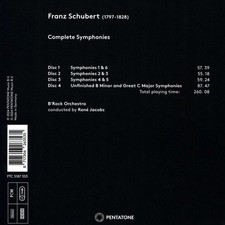 B'ROCK ORCHESTRA / REN JACOBS SCHUBERT: COMPLETE SYMPHONIES NEW CD