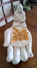 Bali Buddha Resin Hand Incense Stick Holder. Vintage  — photo 1
