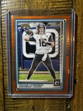 TREVOR LAWRENCE 2025 DONRUSS OPTIC ORANGE PRIZM JAGUARS SP #179/299