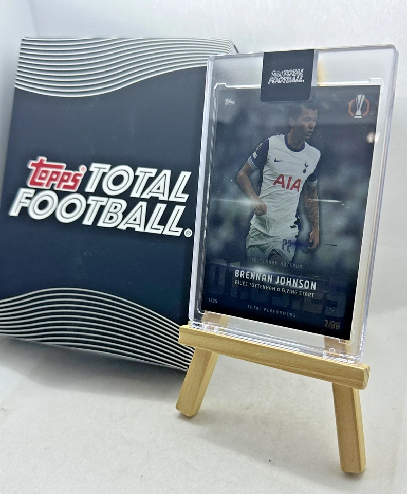 2024-25 Topps Total Football Total Performers Brennan Johnson /99 Perfect - Image 3 of 3