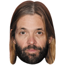 Taylor Hawkins (Long Hair) Celebrity Mask, Flat Card Face, Fancy Dress Mask