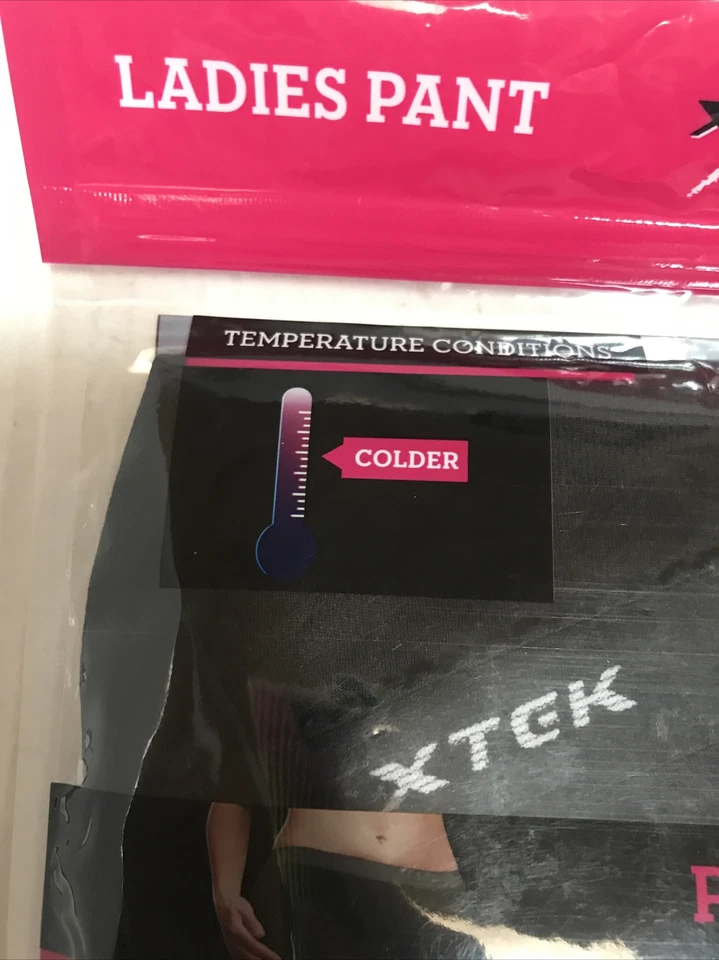 XTek Ladies Base Layer Pant Performance Mesh Black Large (APO-172-5) - Image 3 of 4