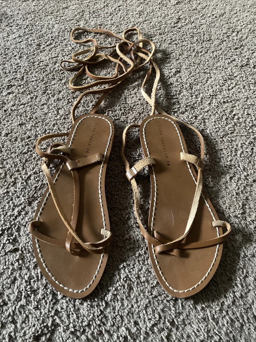 Zara trafaluc sandals sale