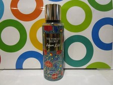 VICTORIA'S SECRET ~ AQUA KISS FRAGRANCE MIST ~ 8.4 OZ UNBOXED / FLOWER BOTTLE
