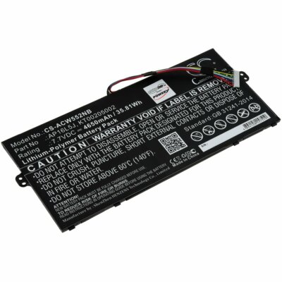 Akku für Laptop Acer TravelMate X5 TMX514-51-74YQ 7,7V 4650mAh/35,8Wh Li-Polymer