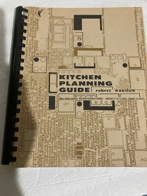 VTG 1965 -Rare Kitchen Planning Guide by Robet Wanslow  University Of Illinois