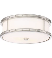 MINKA LAVERY 827-84 SIGNATURE COLLECTION FLUSH MOUNT 3LT 60W MAX PER SOCKET