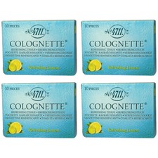 Pack of 4 New 4711 by Muelhens for Unisex - 10 Pc Refreshing Bath Tissues
