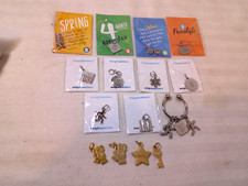 LOT OF 17 WEIGHT WATCHERS CHARMS PLUS KEY RING 10 NEW IN PACKAGE