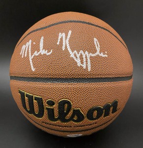 coach k signed basketball