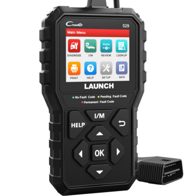      Launch CR529 KFZ Diagnosegerät OBD2 Scanner Fehlerspeicher Auslesen Löschen