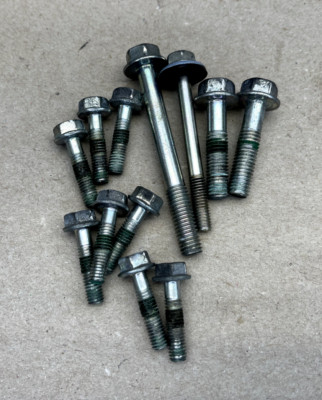 06-18 LEXUS IS250 IS350 4GR-FSE CYLINDER HEAD COVER BOLTS SET LH OEM 11202-31022