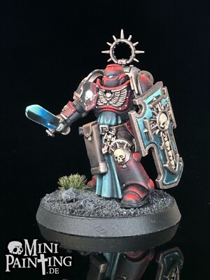 Warhammer 40k Blood Angels Primaris Blade Guard Veterans Indomitus gut bemalt GW