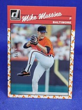 2023 Donruss Baseball Retro #274 On Fire Mike Mussina - Baltimore Orioles 63/75