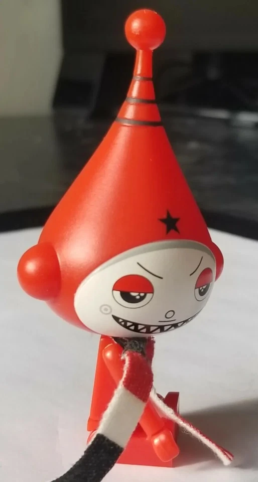 Dalek Red Ice Bot - Kidrobot Diseñador Vynil Figura de Arte Juguete de 4" Foto 3 de 4