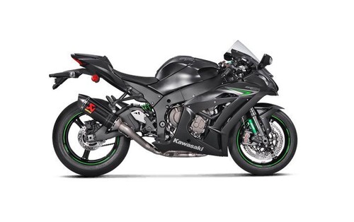S-K10E9-ZC - Escape Akrapovic Evolution Titanio Carbono Kawasaki ZX-10 R - Imagen 3 de 5