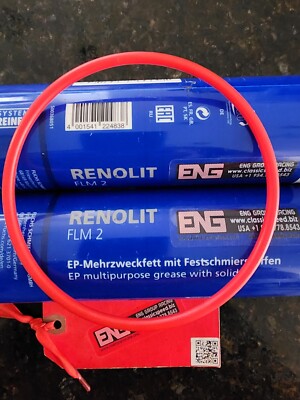 ENG-FUCHS RENOLIT FLM 2 | 2X500GR BLACK EP MULTIPURPOSE GREASE W/SOLIDS (1KG)