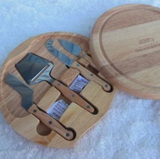 Cheese Board Serving Set Wood Seattle Seahawks Picnic Time Legacy