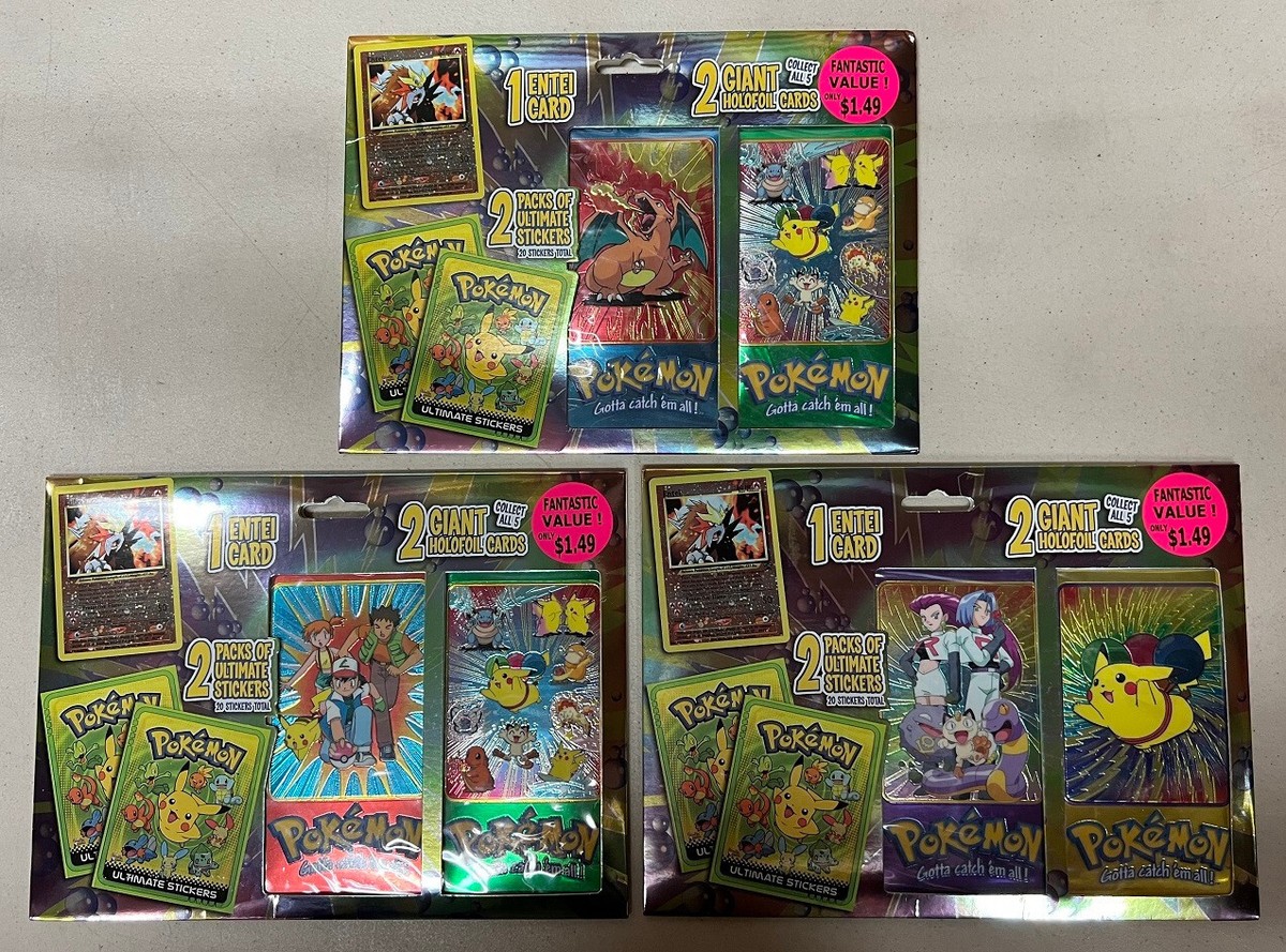 xxxxxx) 2000 Pokemon Topps TV Animation Ed. Series 2 ARTSET - w