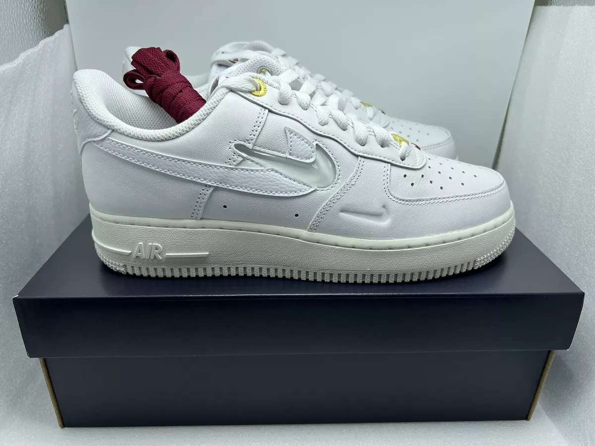 Nike Air Force 1 '07 PRM DZ5616-100 Jewel Swoosh Women's