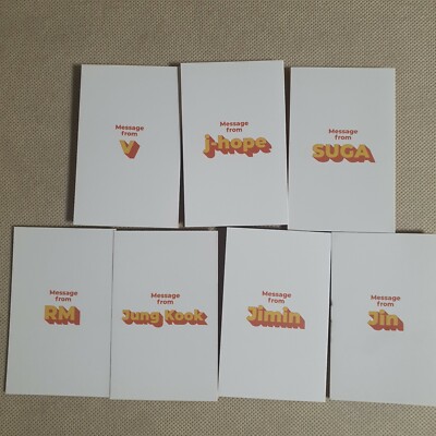 BTS Butter アルバム　12個セット BTS] BTS Butter Album Official Photo Massage From BTS | eBay