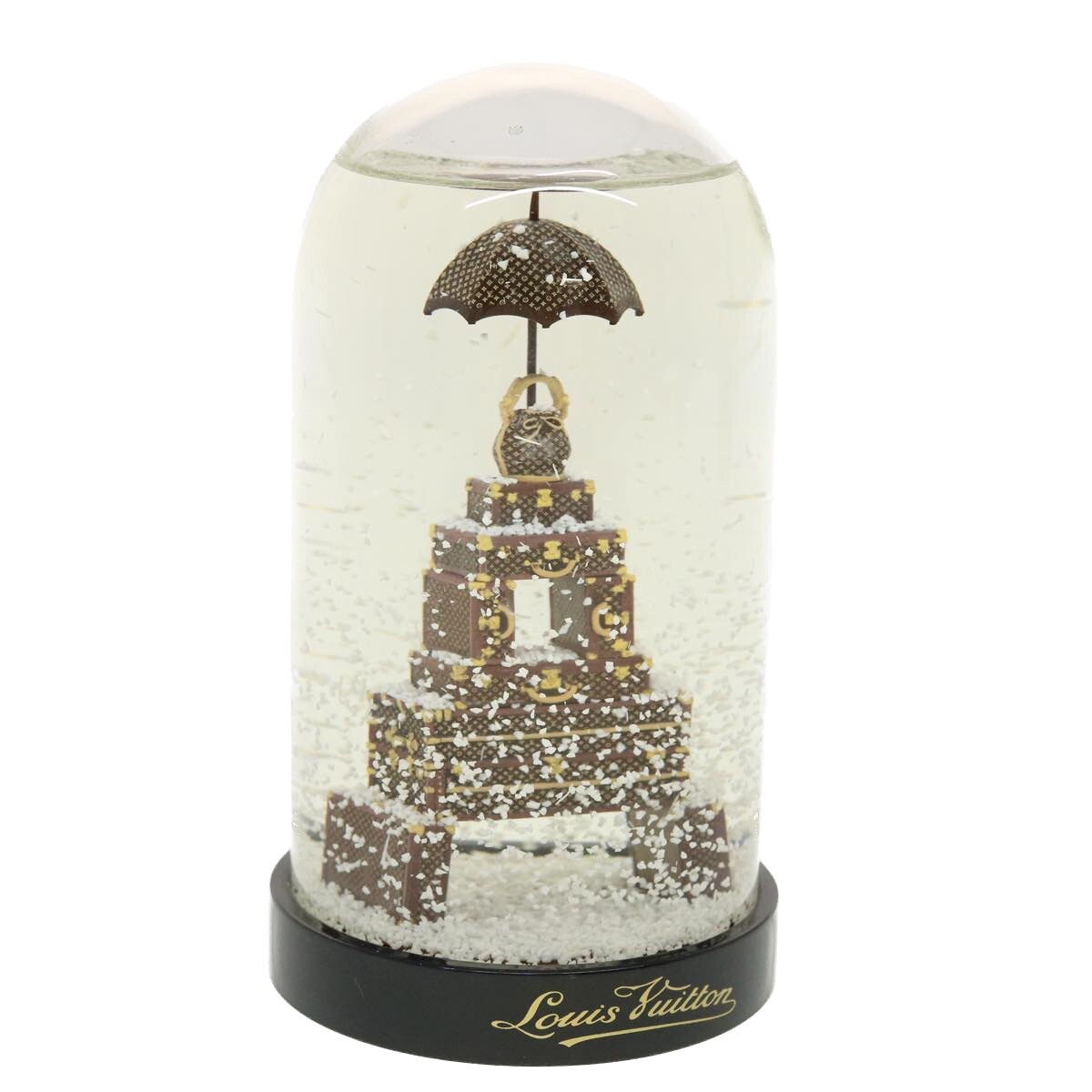 LOUIS VUITTON スノードーム トランクタワー エッフェル塔 LOUIS VUITTON Trunk Tower Eiffel Tower Snow Globe Clear N99229 LV