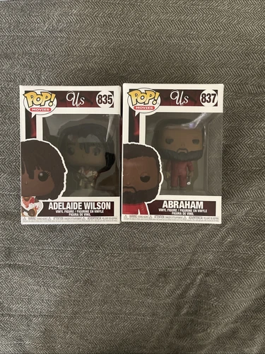 ADELAIDE WILSON/ABRAHAM US FUNKO POP SET #835/837 Horror Movie