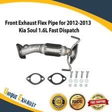 Front Exhaust Flex Pipe for 2012-2013 Kia Soul 1.6L Exact fit In Stock Fast Ship