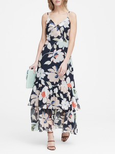 next navy floral dress