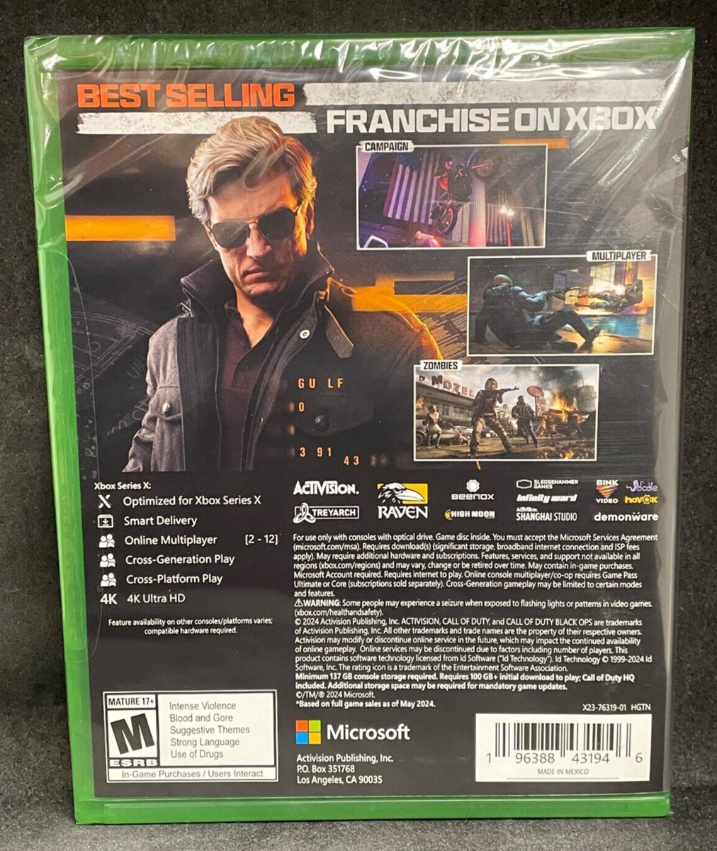 Call of Duty: Black Ops 6 (Xbox Series X / Xbox One) BRAND NEW | eBay