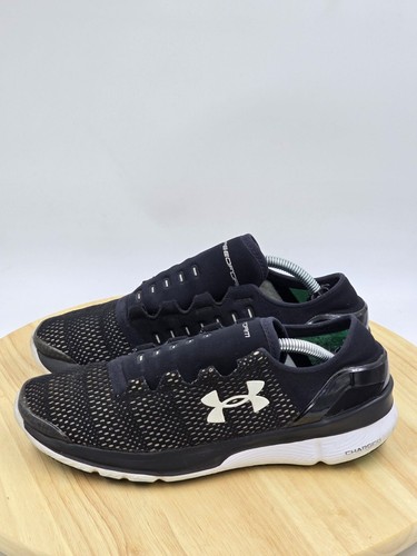 Under Armour SpeedForm Apollo 2 zapatos para correr negros para mujer 1266241-001 talla 7,5 - Imagen 2 de 9