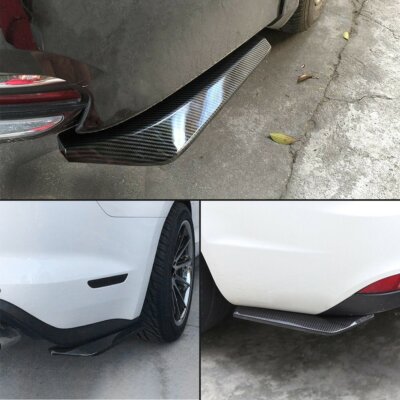 Semoic 2X Car Auto Carbon Fiber Rear Bumper Lip Lebanon Semoic 2X Car Auto Carbon Fiber Rear Bumper Lip Lebanon