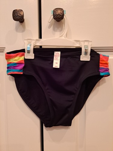 Justice girls size 14 bikini swimsuit NWOT Beach Vibes - Picture 6 of 7